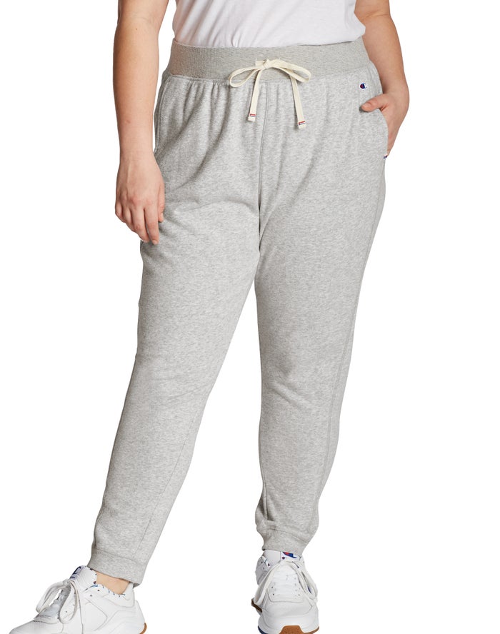 Champion Plus Campus French Terry Joggingbroek Dames - Grijs - Belgie 8640UTENR